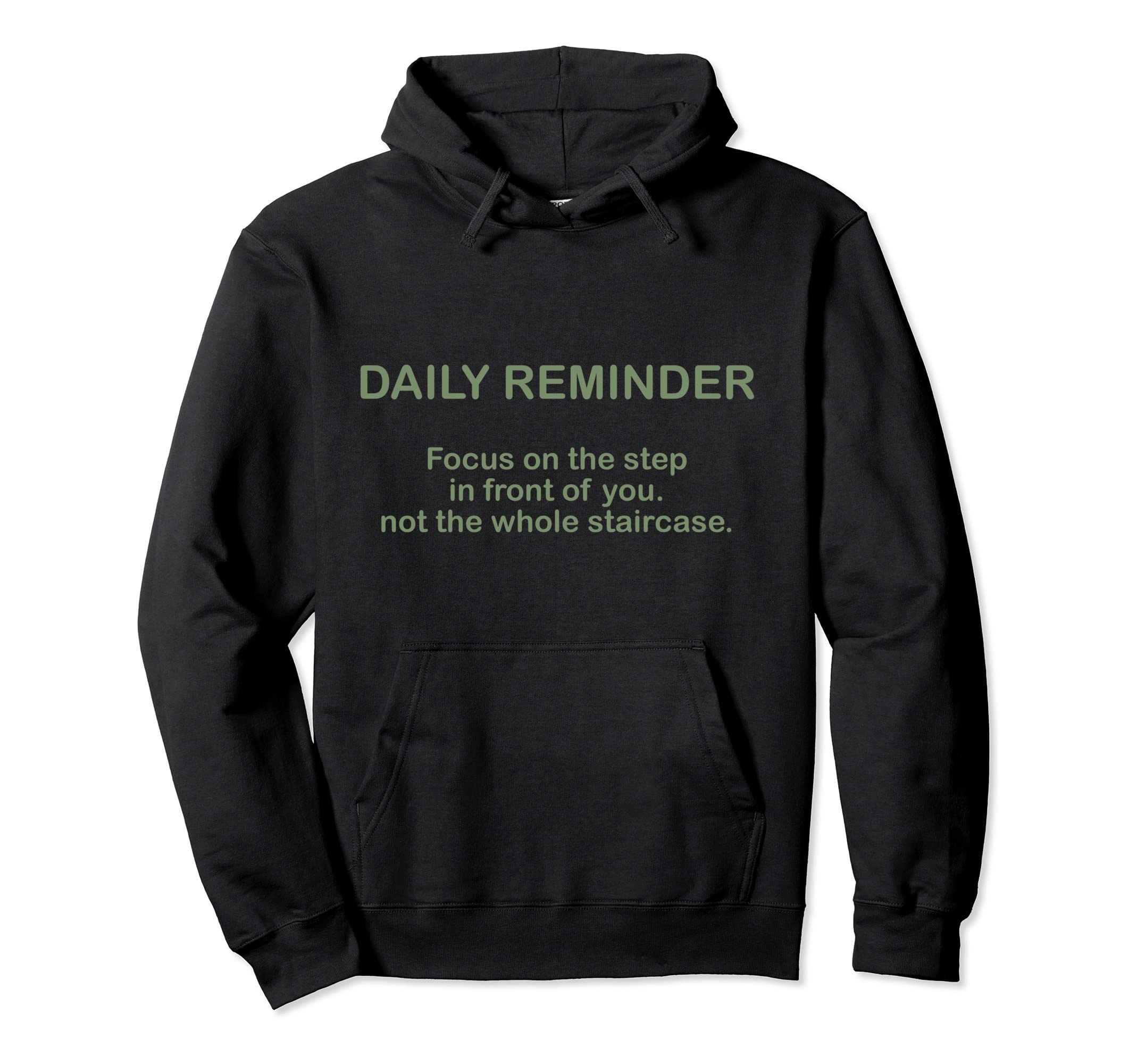 Daily Reminder Affirmation Humanity Believer Hoodie - Trendy Graphic Unisex - T-Shirt, Sweatshirt, Hoodie
