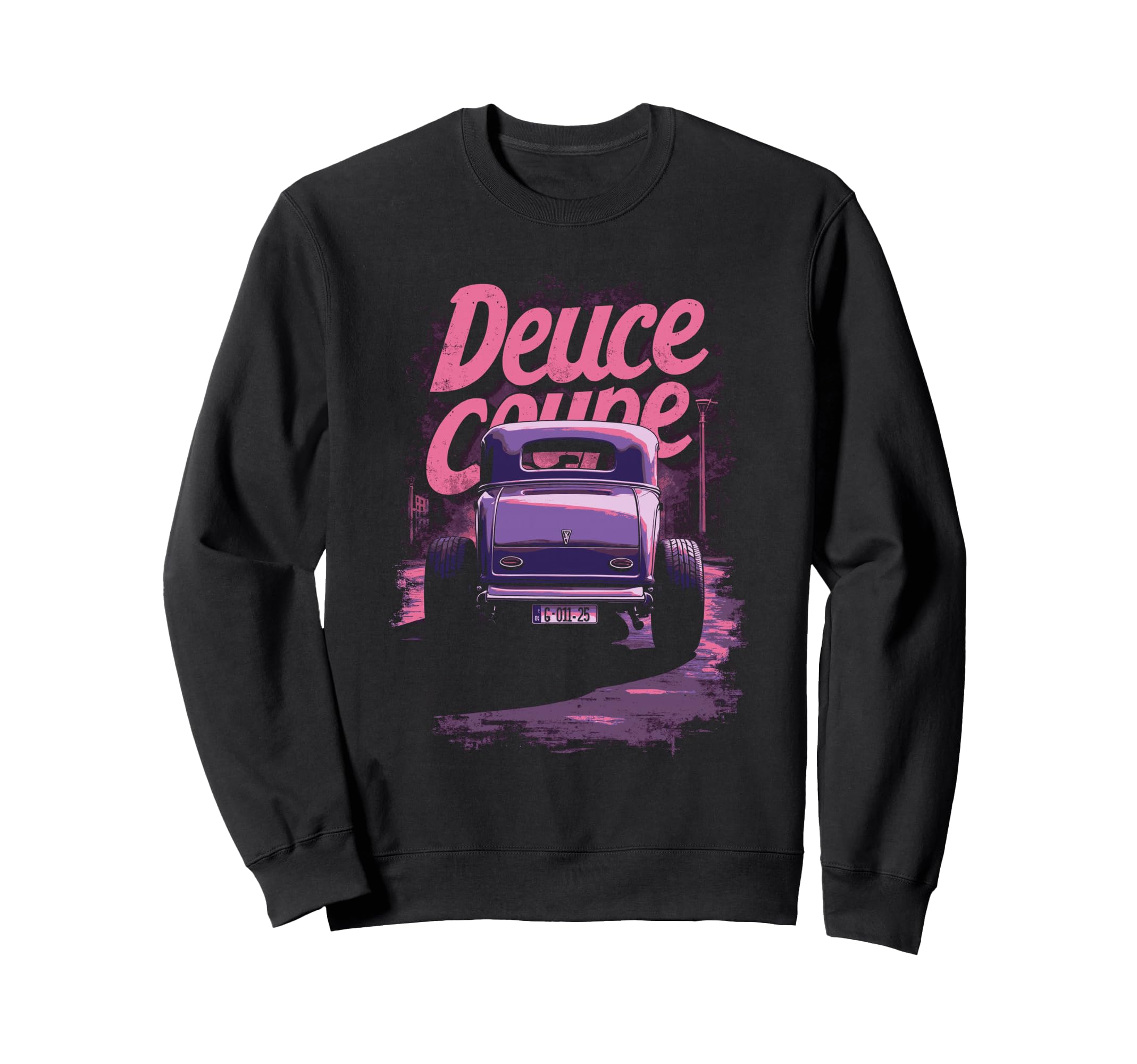 Hot Rod Custom Hotrod Car Night Sweatshirt - Custom Art Print for Adults - T-Shirt, Sweatshirt, Hoodie