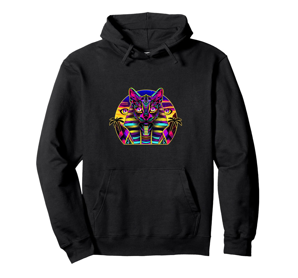 Streetwear 80S 90S Ancient Egyptian God Hoodie - Custom Art Print Unisex - T-Shirt, Sweatshirt, Hoodie