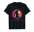 Bigfoot Vaporwave Aesthetic Synthwave T-Shirt - Graphic Print Men Women - T-Shirt, Sweatshirt, Hoodie