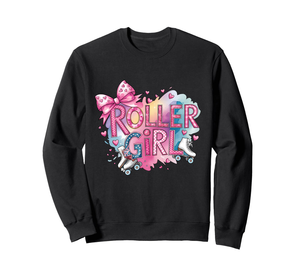 Roller Skater 70S 80S 90S Roller Sweatshirt - Custom Art Print for Adults - T-Shirt, Sweatshirt, Hoodie