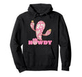 Western Disco Ball Cowgirl Howdy Hoodie - Custom Art Print for Adults - T-Shirt, Sweatshirt, Hoodie