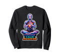 Moon Meditation Lunar Mindfulness Sweatshirt - Streetwear Style for Adults - T-Shirt, Sweatshirt, Hoodie