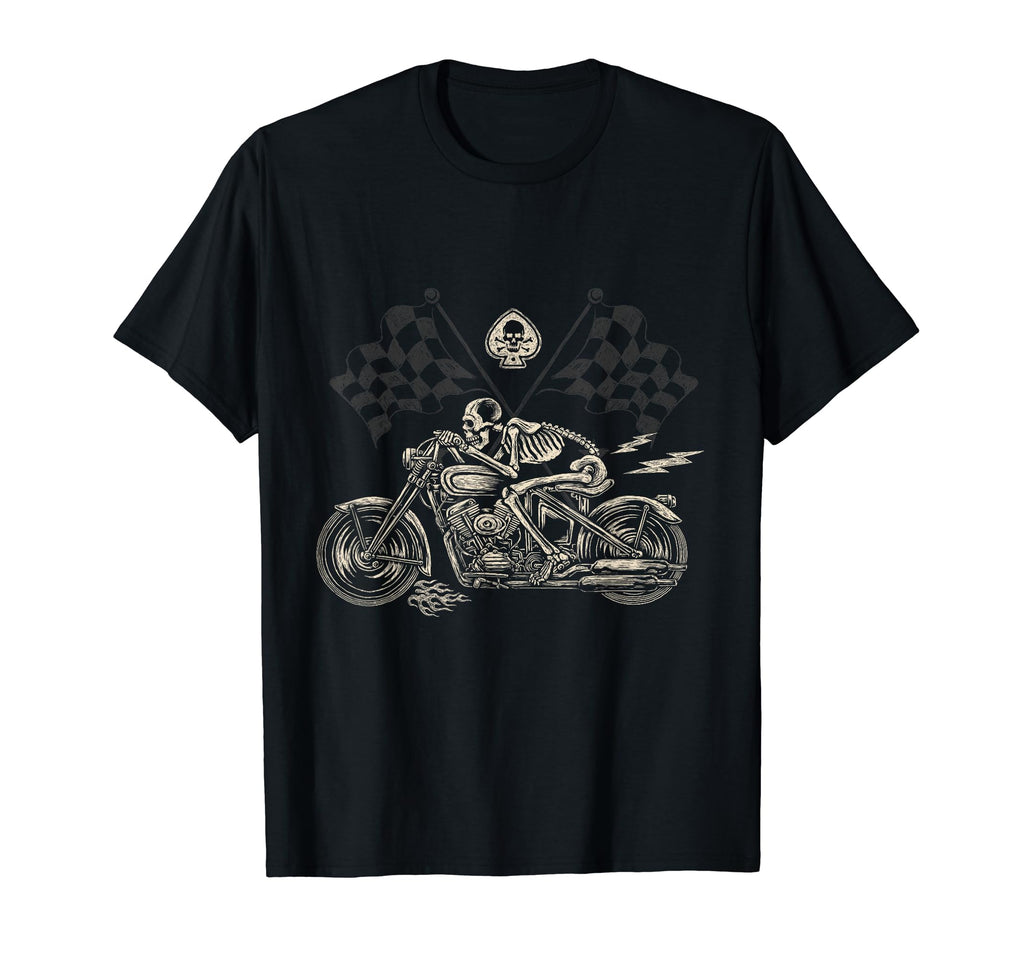 Chopper Motorcycle Biker Bikers Art T-Shirt - Aesthetic Graphic Men Women - T-Shirt, Sweatshirt, Hoodie