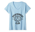 Womens Overthinkers Club T-Shirt - Fun Novelty Design for Adults - T-Shirt, Sweatshirt, Hoodie
