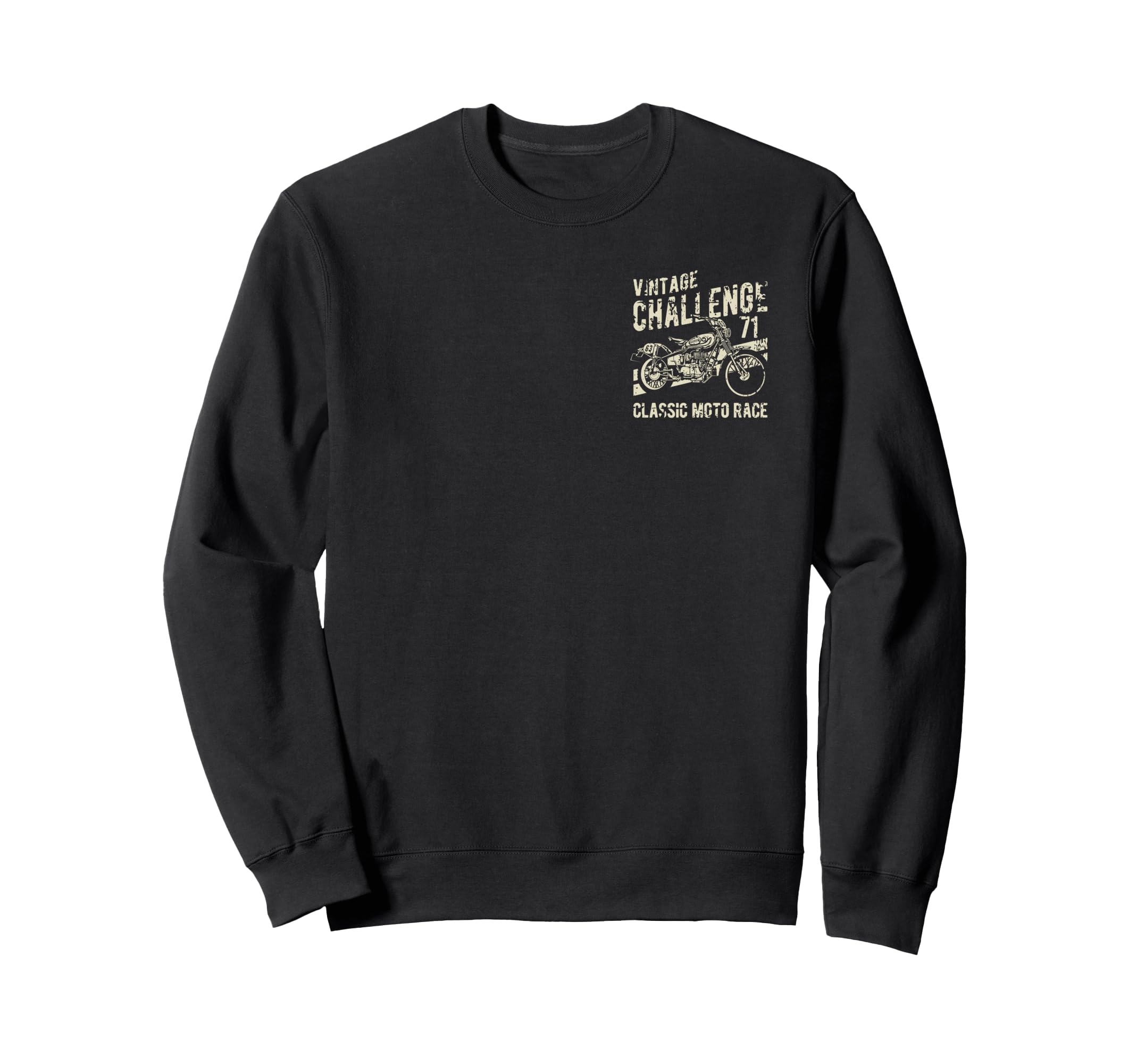 Challenge Motorcycle Race Sweatshirt - Novelty Apparel for Adults - T-Shirt, Sweatshirt, Hoodie