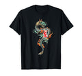 Tokyo Dragon Asian Neon 80S T-Shirt - Fun Novelty Design Men Women - T-Shirt, Sweatshirt, Hoodie