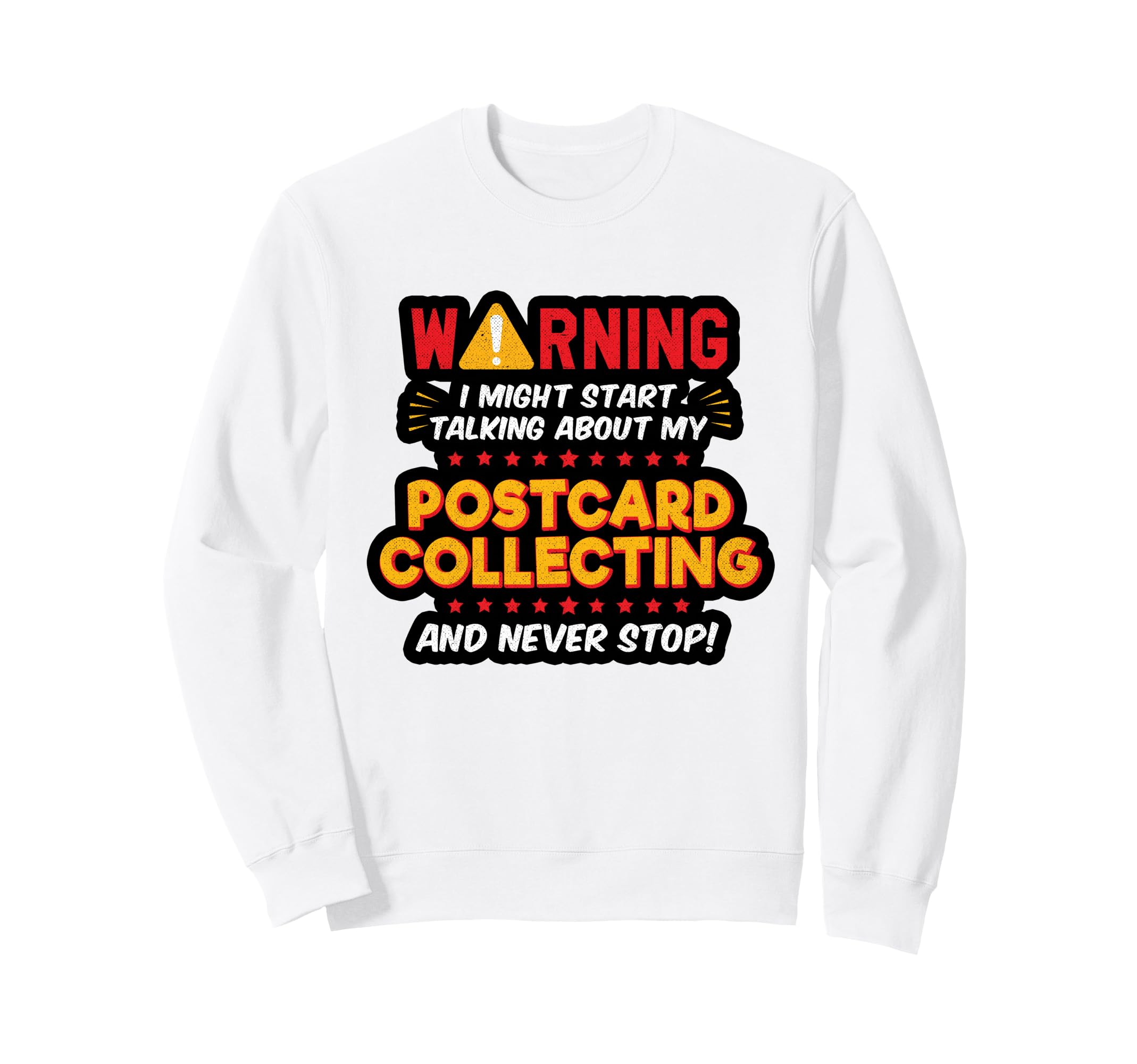 Funny Postcard Collecting Sweatshirt - Streetwear Style for Adults - T-Shirt, Sweatshirt, Hoodie