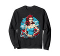 Pinup Pin Up Sweatshirt - Graphic Print Unisex - T-Shirt, Sweatshirt, Hoodie