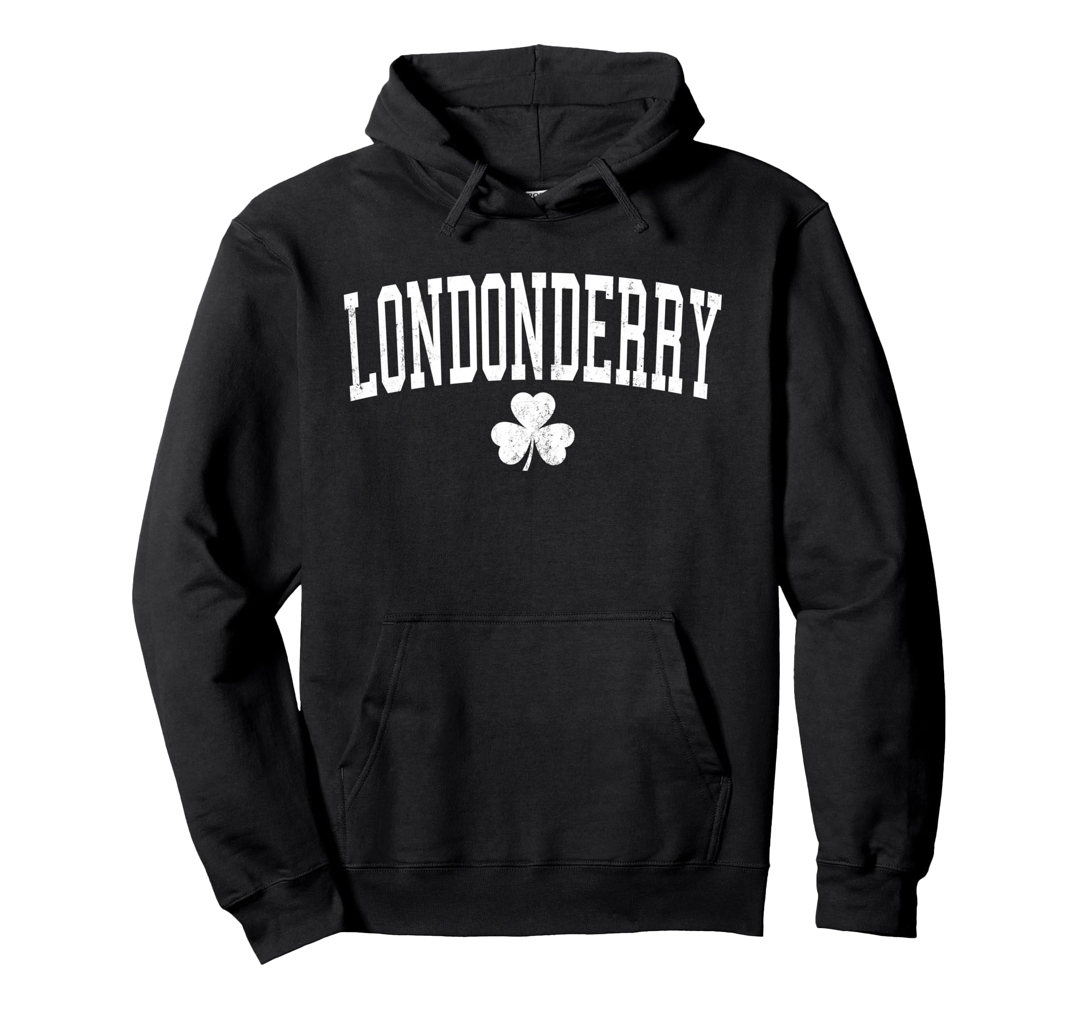Londonderry Ireland St Patricks Day Hoodie - Unique Graphic for Adults - T-Shirt, Sweatshirt, Hoodie