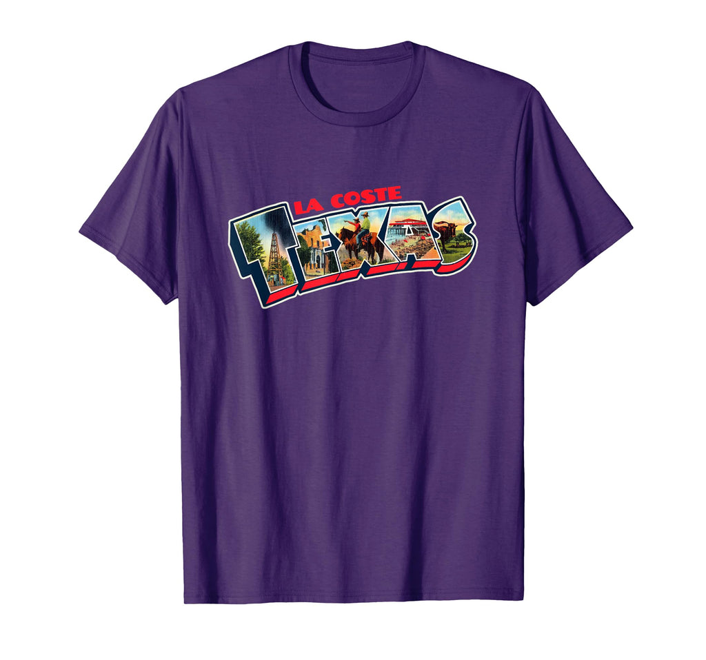 La Coste Texas Postcard Tpa Travel T-Shirt - Streetwear Style Men Women - T-Shirt, Sweatshirt, Hoodie