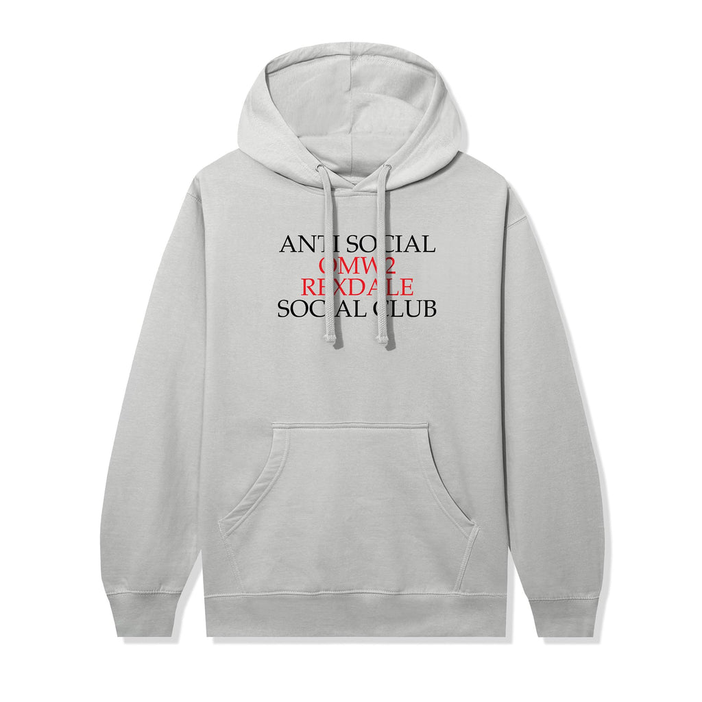 Anti Social Social Club Mens Rexdale Hoodie - Custom Art Print for Adults - T-Shirt, Sweatshirt, Hoodie