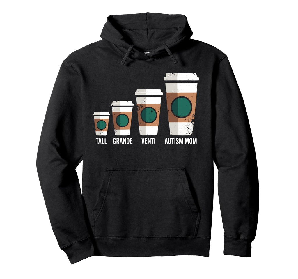 Funny Autism Mom Autism Family Hoodie - Casual Everyday Wear Men Women - T-Shirt, Sweatshirt, Hoodie