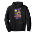 Skateboard Life Huntington Beach Hoodie - Fun Novelty Design for Adults - T-Shirt, Sweatshirt, Hoodie