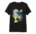 Seagull Howling To Moon Meme Funny 90S T-Shirt - Fun Novelty Design Unisex - T-Shirt, Sweatshirt, Hoodie