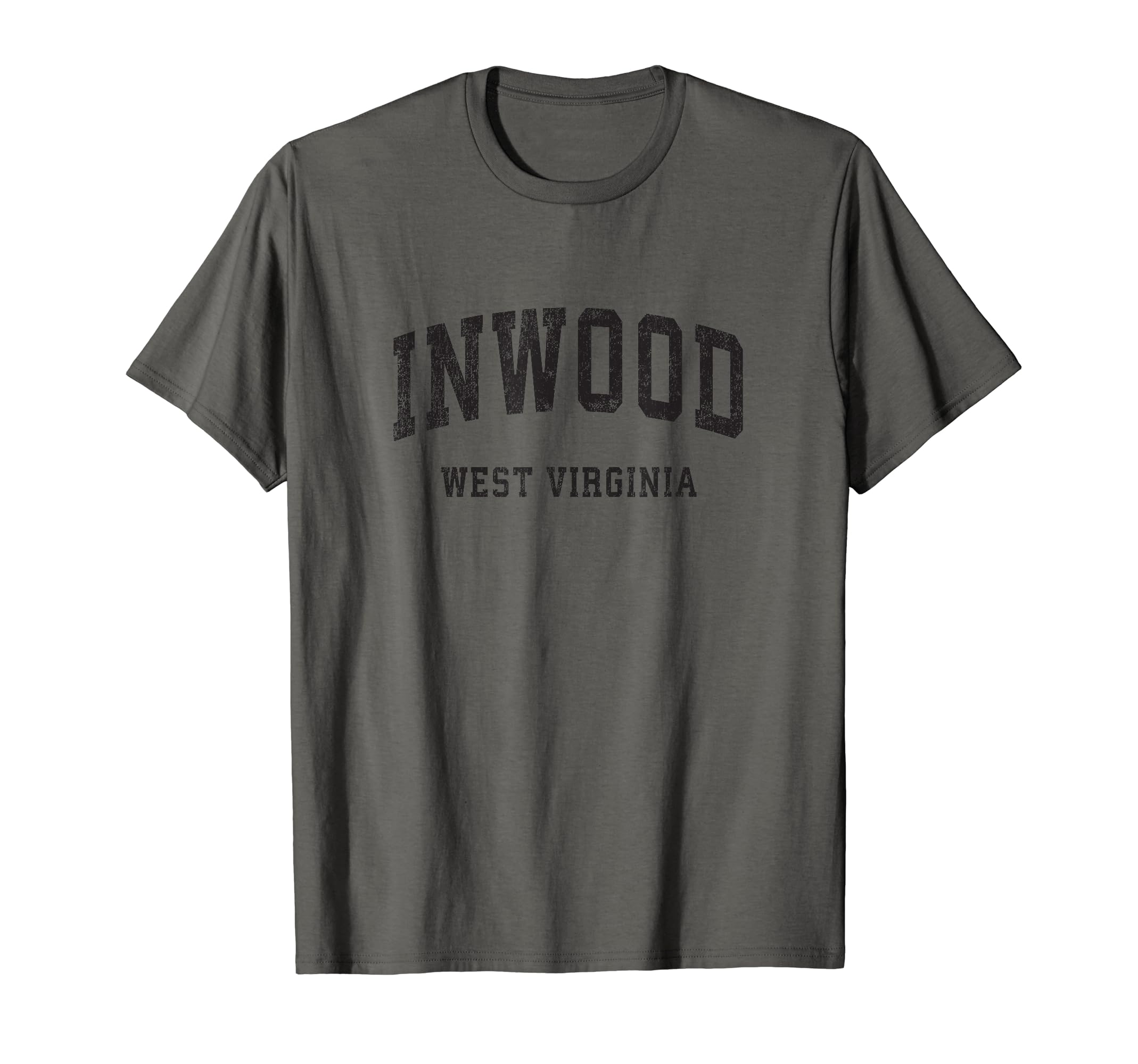 Inwood West Virginia Wv Athletic Sports T-Shirt - Minimalist Print Unisex - T-Shirt, Sweatshirt, Hoodie