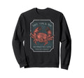 Trendy Salt Sun Sea Crab Sweatshirt - Unique Graphic Unisex - T-Shirt, Sweatshirt, Hoodie