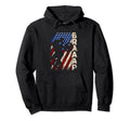 Braaap Usa American Flag Dirt Bike Hoodie - Streetwear Style Men Women - T-Shirt, Sweatshirt, Hoodie