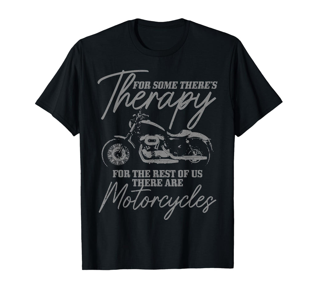 Biker Therapy Motorcycle Funny Biker T-Shirt - Graphic Print for Adults - T-Shirt, Sweatshirt, Hoodie