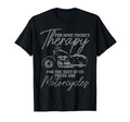 Biker Therapy Motorcycle Funny Biker T-Shirt - Graphic Print for Adults - T-Shirt, Sweatshirt, Hoodie
