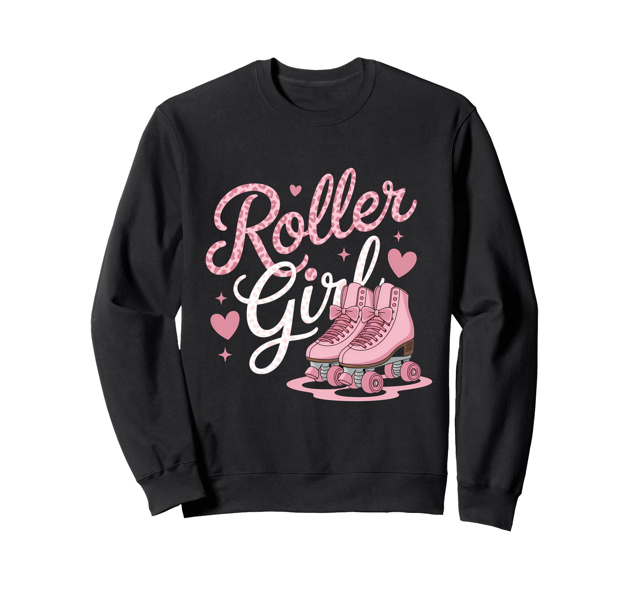 Roller Skating 70S 80S Roller Sweatshirt - Custom Art Print for Adults - T-Shirt, Sweatshirt, Hoodie
