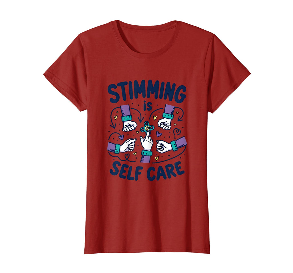 Stimming Is Self Care Autism Acceptance T-Shirt - Graphic Print Unisex - T-Shirt, Sweatshirt, Hoodie