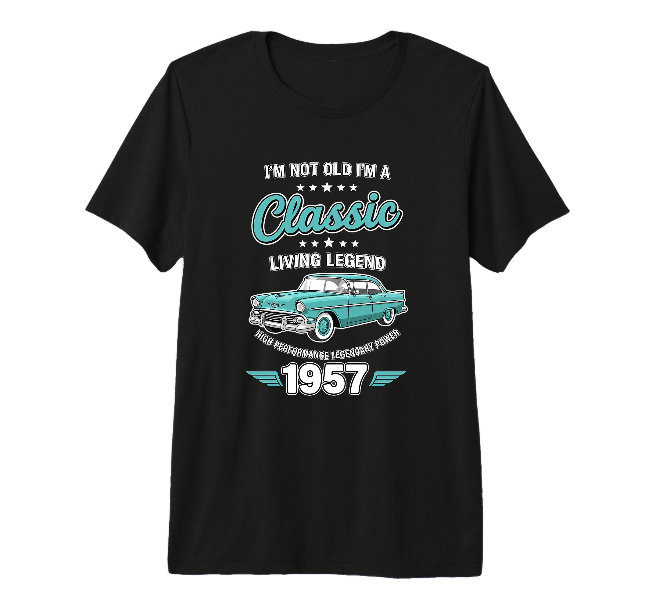 Car 1957 Living Legend Car Tri Blend T-Shirt - Aesthetic Graphic Unisex - T-Shirt, Sweatshirt, Hoodie