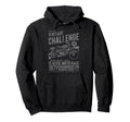 Challenge Motorcycle Race Distressed Hoodie - Unique Graphic for Adults - T-Shirt, Sweatshirt, Hoodie