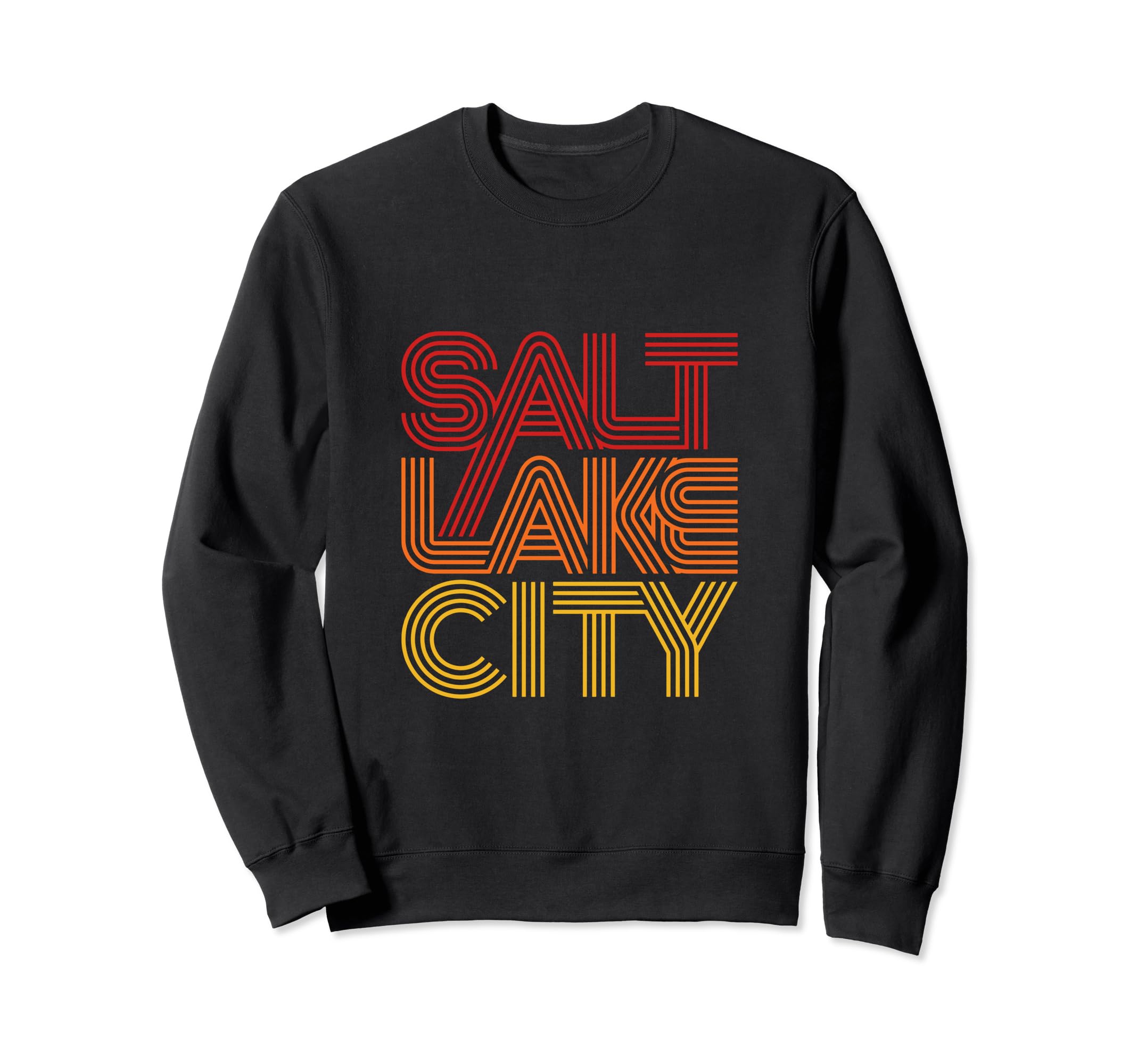 Salt Lake City Souvenir 70S 80S Sweatshirt - Trendy Graphic Men Women - T-Shirt, Sweatshirt, Hoodie
