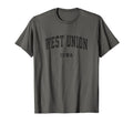 West Union Iowa Ia Athletic Sports T-Shirt - Graphic Print Men Women - T-Shirt, Sweatshirt, Hoodie