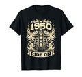 Biker 1950 Ride Birthday T-Shirt - Casual Everyday Wear Men Women - T-Shirt, Sweatshirt, Hoodie