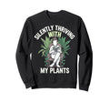 Introvert Gardener Shyness Garden Sweatshirt - Aesthetic Graphic Men Women - T-Shirt, Sweatshirt, Hoodie