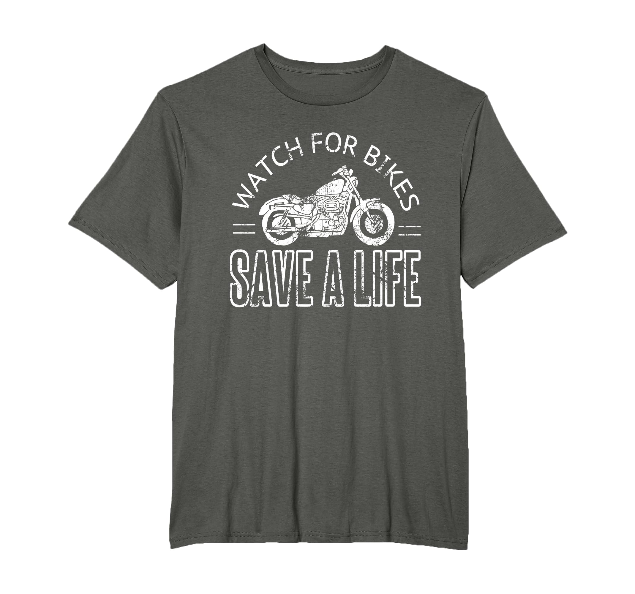 Motorcycle Safety Watch Bikes Save T-Shirt - Streetwear Style for Adults - T-Shirt, Sweatshirt, Hoodie