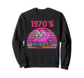 70S Roller Skating Skate Roller Sweatshirt - Fun Novelty Design Unisex - T-Shirt, Sweatshirt, Hoodie