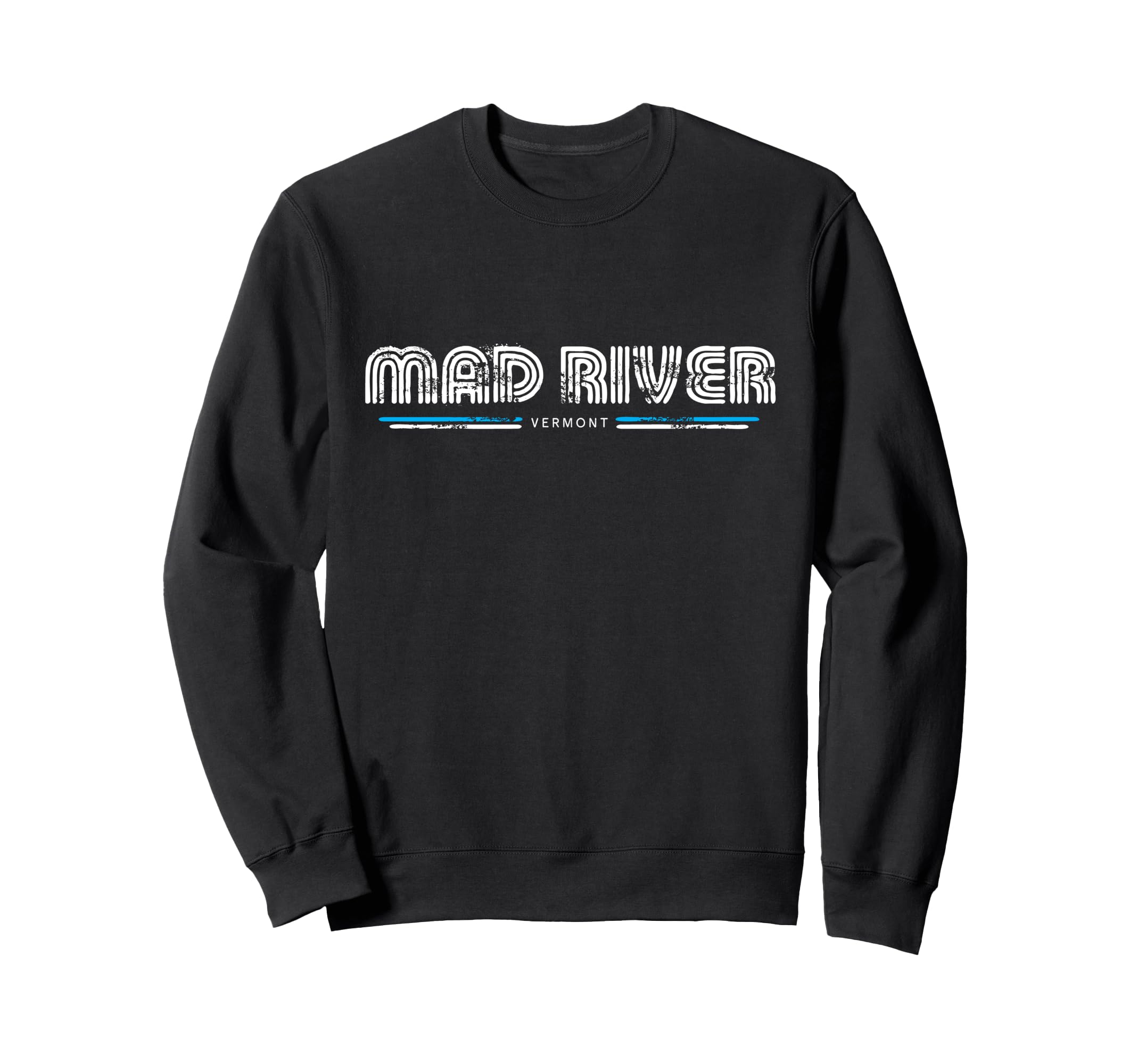 Mad River Vermont Vt 70S 80S Type Sweatshirt - Aesthetic Graphic Men Women - T-Shirt, Sweatshirt, Hoodie