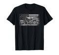 American Flag Biker Motorcycle Rider T-Shirt - Trendy Graphic for Adults - T-Shirt, Sweatshirt, Hoodie