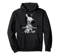 Meditation Zebra Yoga Pose Hoodie - Casual Everyday Wear Men Women - T-Shirt, Sweatshirt, Hoodie
