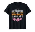 My Superpower Is Overthinking T-Shirt - Novelty Apparel for Adults - T-Shirt, Sweatshirt, Hoodie