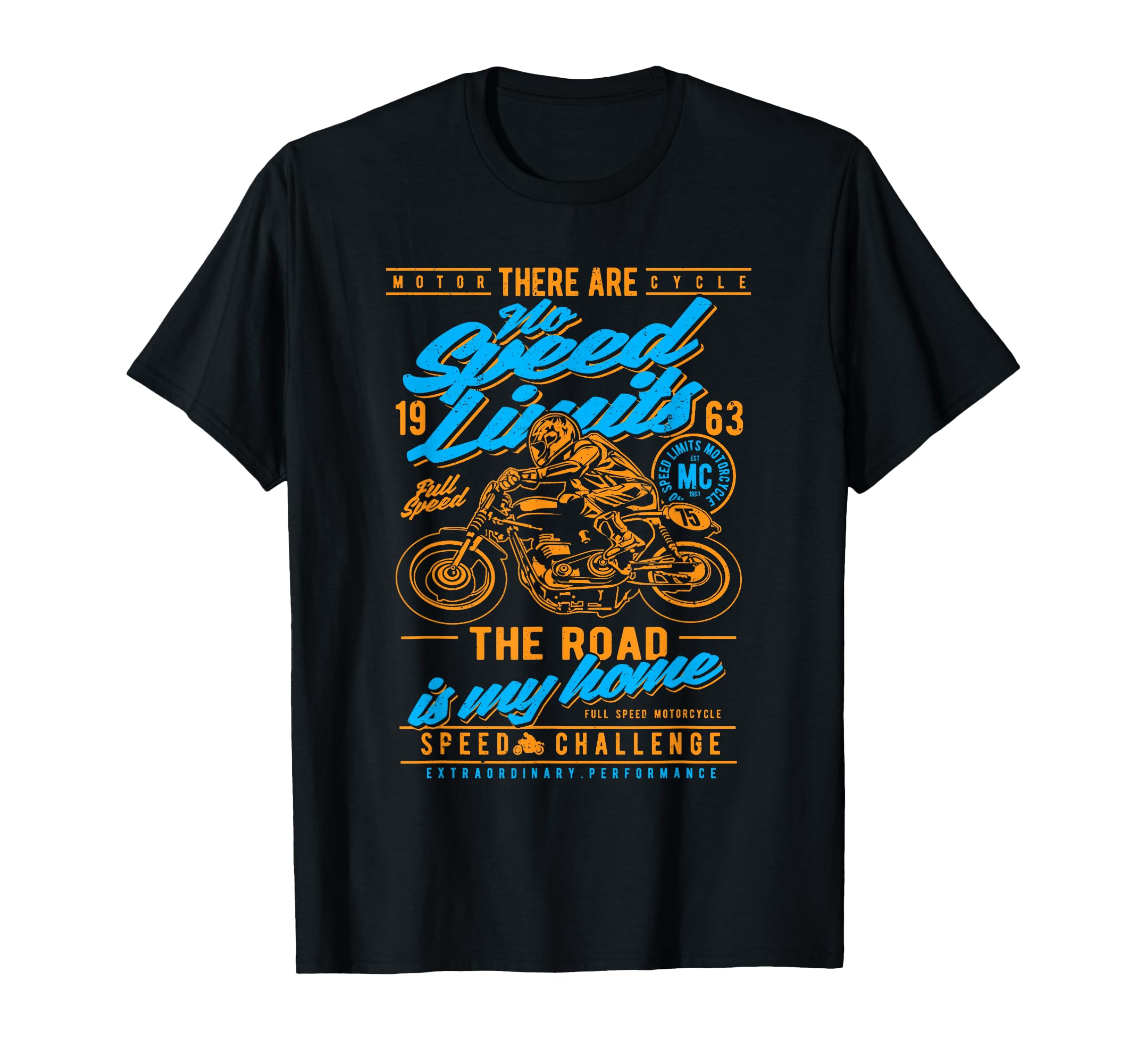 Motorcycle Race T-Shirt - Custom Art Print for Adults - T-Shirt, Sweatshirt, Hoodie