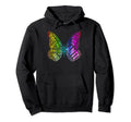 Antisocial Butterfly Funny Asocial Hoodie - Fun Novelty Design for Adults - T-Shirt, Sweatshirt, Hoodie