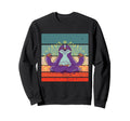 Sloth Yoga Meditation Zen Sweatshirt - Unique Graphic Men Women - T-Shirt, Sweatshirt, Hoodie