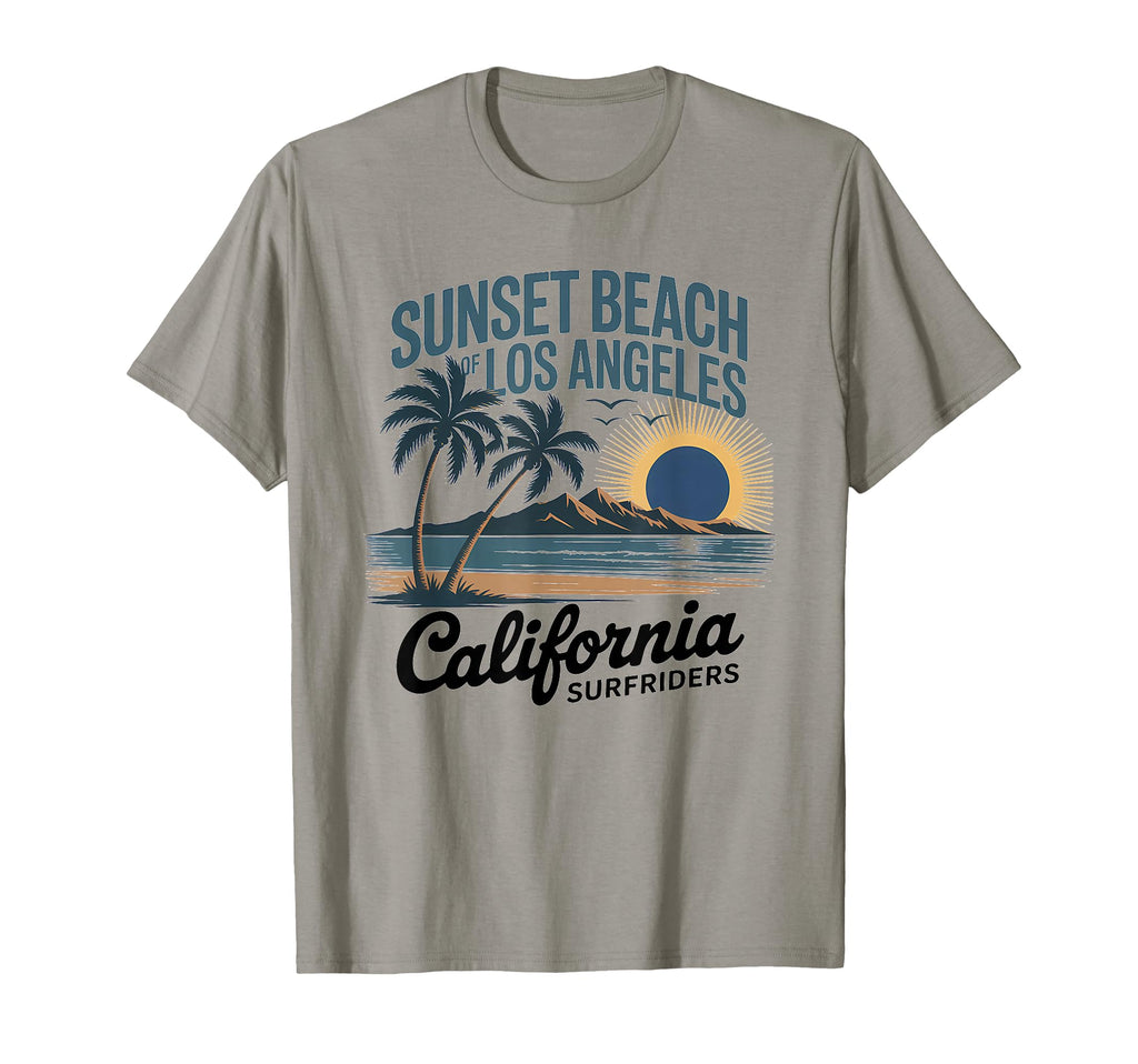 Ocean West Coast California Beach T-Shirt - Casual Everyday Wear Men Women - T-Shirt, Sweatshirt, Hoodie