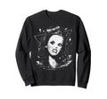 Pop Art Face Grunge Halftone Sweatshirt - Minimalist Print for Adults - T-Shirt, Sweatshirt, Hoodie