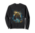Monster Truck Action Car Show Sweatshirt - Unique Graphic Men Women - T-Shirt, Sweatshirt, Hoodie