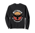 Moth Mann Cryptid Anti Social Sweatshirt - Custom Art Print Men Women - T-Shirt, Sweatshirt, Hoodie