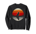 Wolf Sunset Safari 70S Sweatshirt - Trendy Graphic Unisex - T-Shirt, Sweatshirt, Hoodie