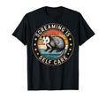 Opossum Therapeutic Screaming Stress Relief Hoodie - Unique Graphic Unisex - T-Shirt, Sweatshirt, Hoodie