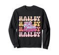 Hailey Name Roller Skating Hobby Sweatshirt - Unique Graphic for Adults - T-Shirt, Sweatshirt, Hoodie