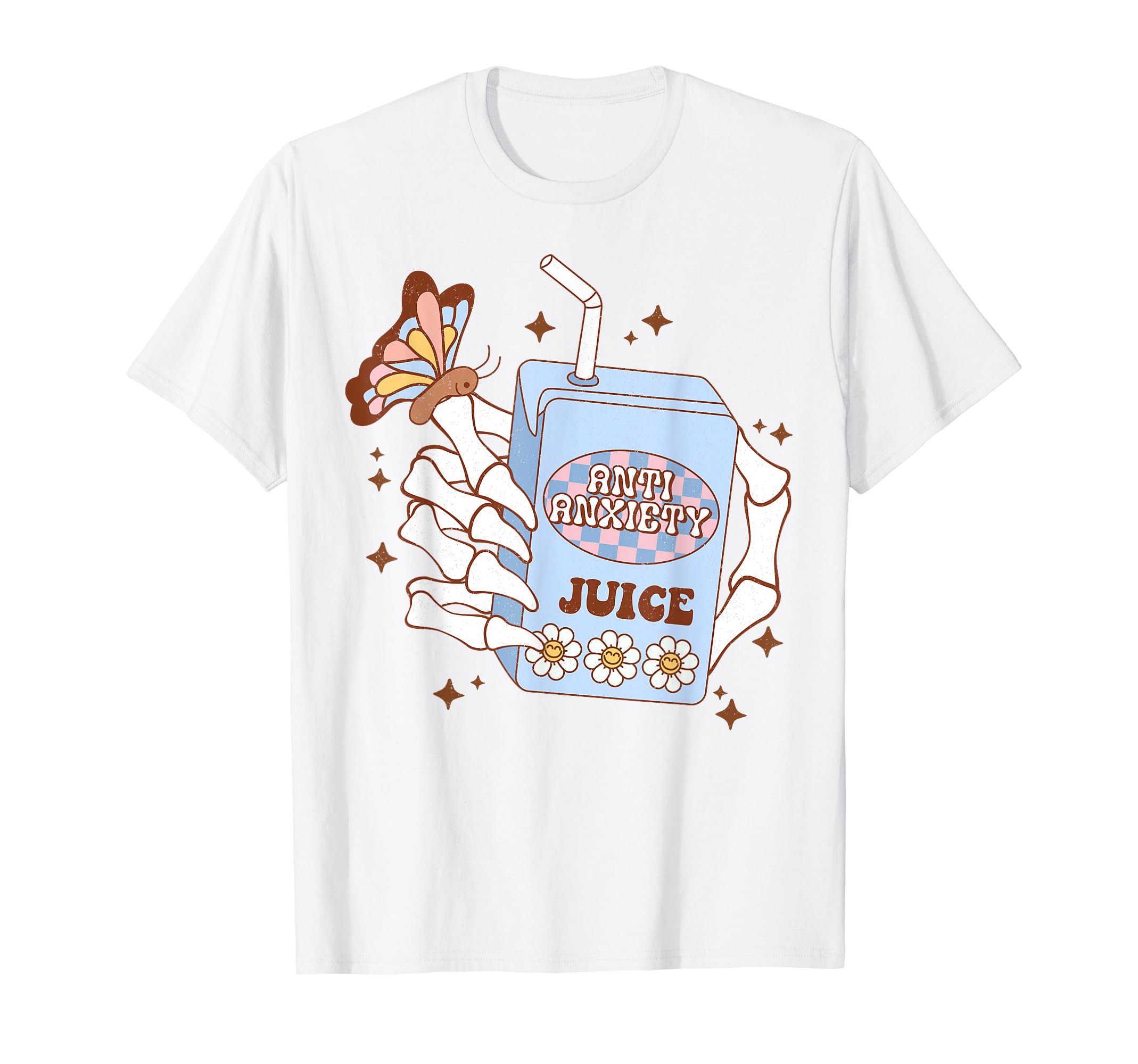 Anti Anxiety Juice Groovy Mental T-Shirt - Fun Novelty Design Men Women - T-Shirt, Sweatshirt, Hoodie