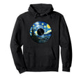 Vinyl Starry Night Hoodie - Novelty Apparel Men Women - T-Shirt, Sweatshirt, Hoodie